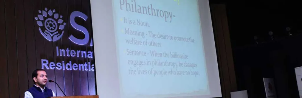Understanding on Philanthropy