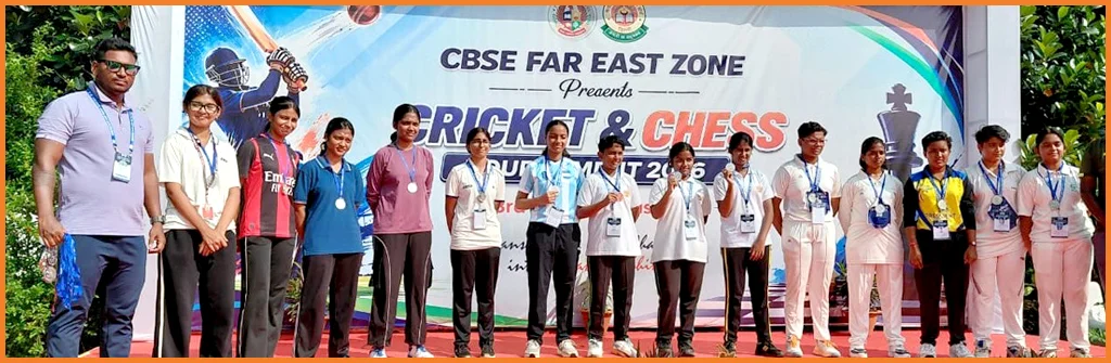 SAIoneers Make Their Mark at CBSE Far East Zone Cricket Competition 2026