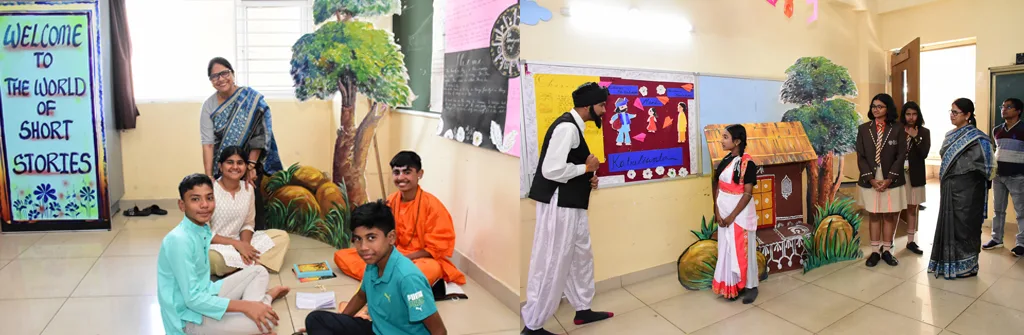 Exploring the World of Words: SAIoneers Enchant with English Exhibition