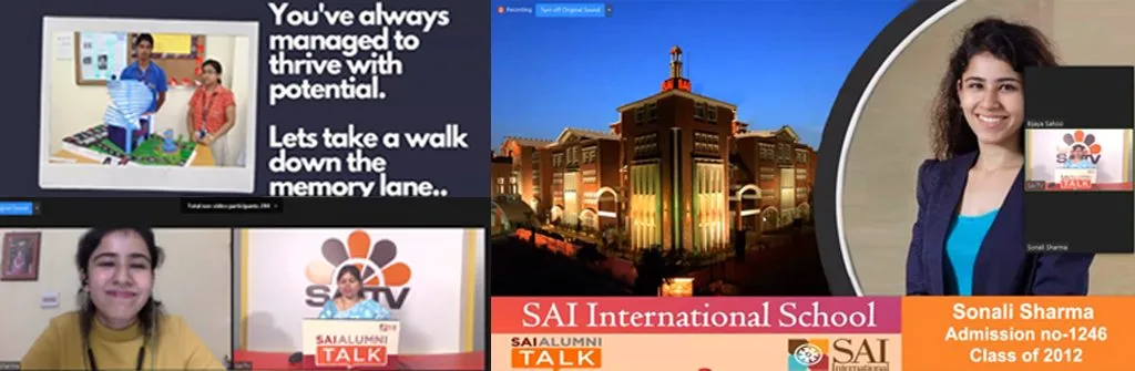 SAI Alumni Talk by Alumna Sonali Sharma