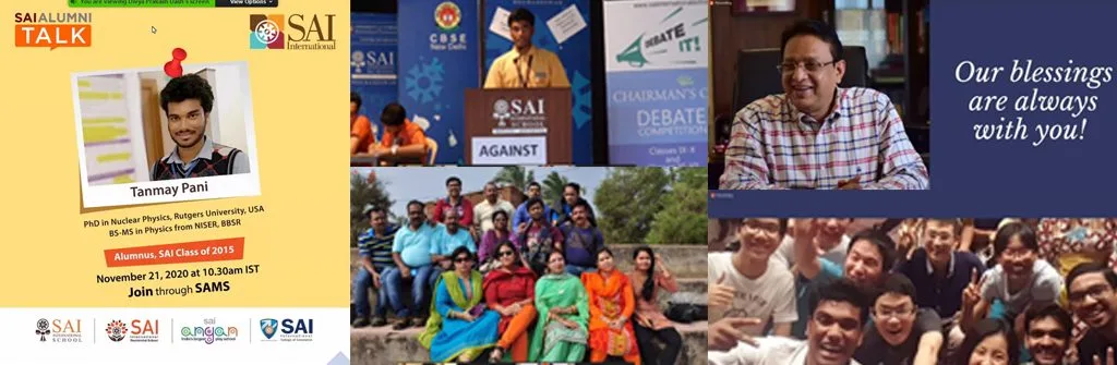 SAI Alumni Talk by Alumnus Tanmay Pani