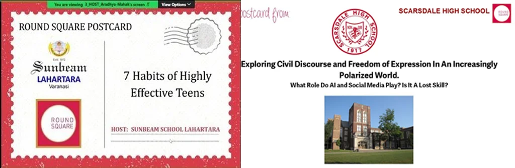 SIRS Students Engage in Global Dialogues on Leadership, Expression, and Citizenship
