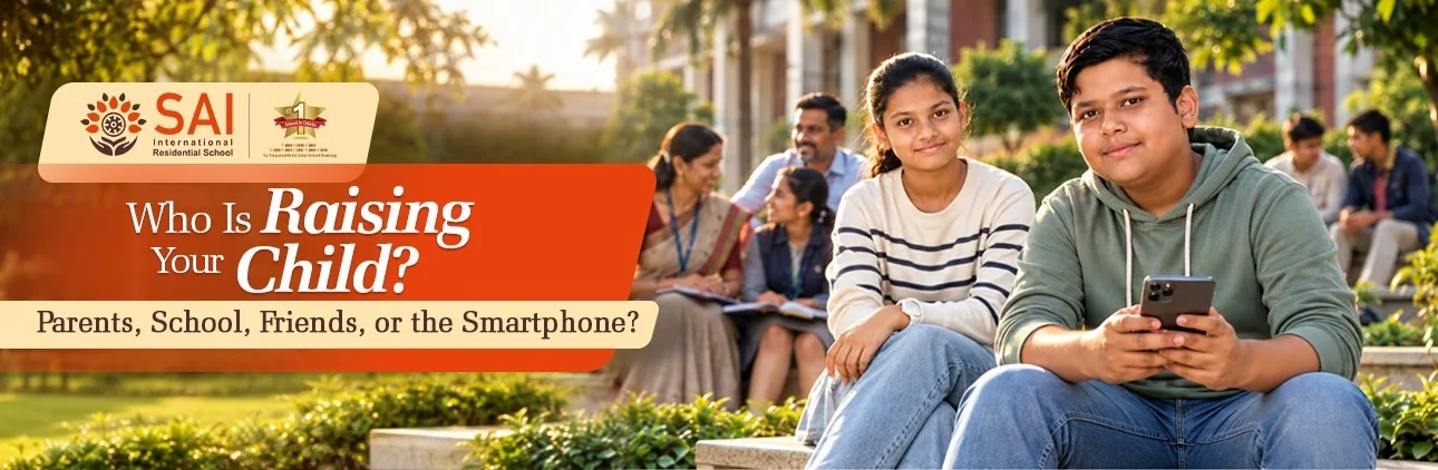 Who Is Raising Your Child? Parents, School, Friends, or the Smartphone
