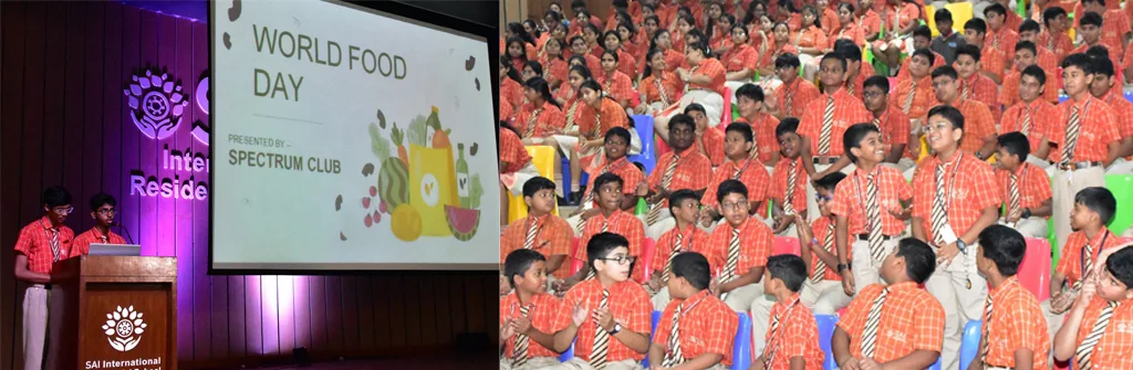 Feeding the Future: Spectrum Club’s Presentation on World Food Day