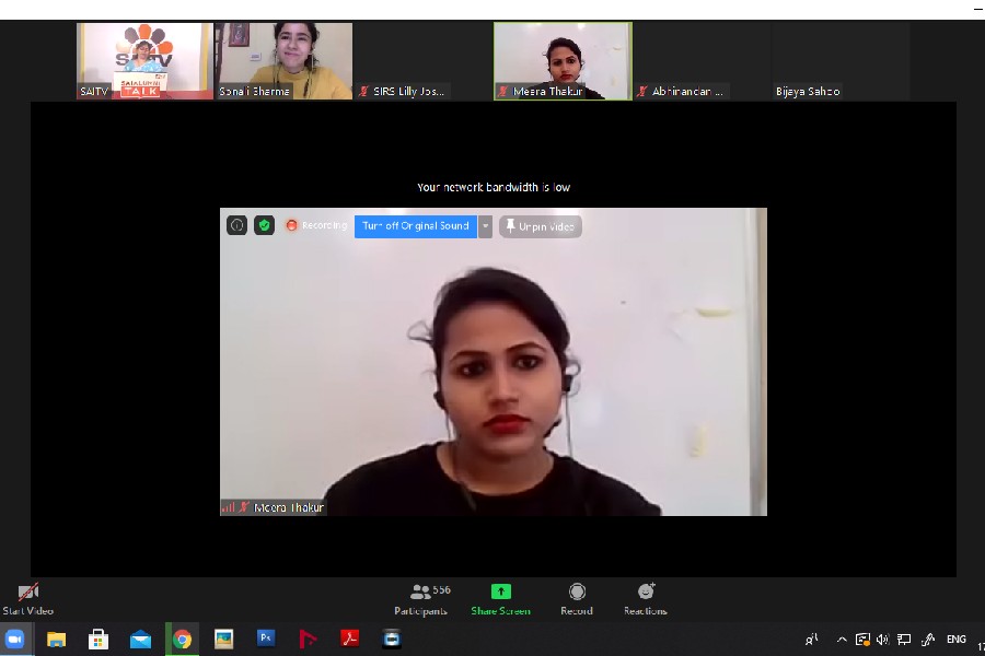 SAI Alumni Talk by Alumna Sonali Sharma