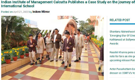  Indian Institute of Management Calcutta Publishes a Case Study on the...