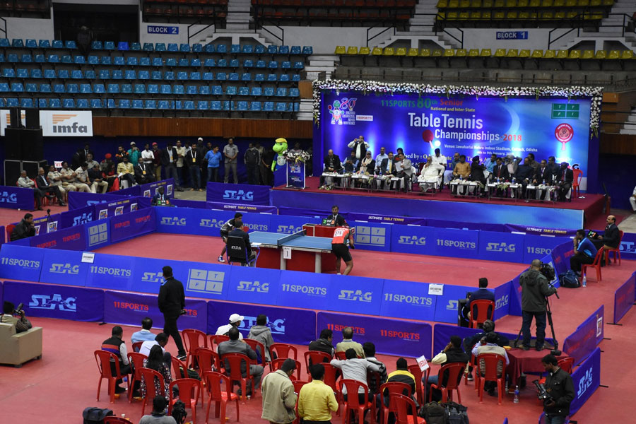 SAIoneers at the 80th Table Tennis Championship 2018