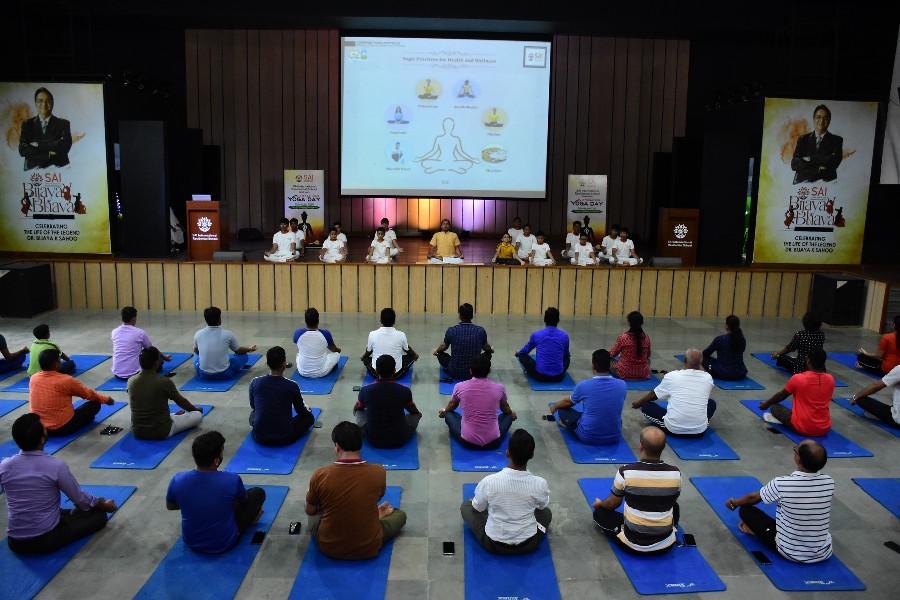 Embracing the Serenity Within: SAI International Residential School Celebrates International Yoga Day